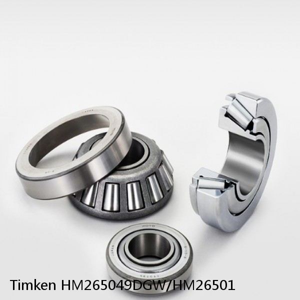 HM265049DGW/HM26501 Timken Tapered Roller Bearing