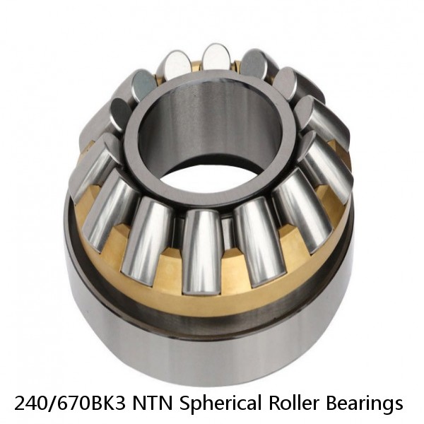 240/670BK3 NTN Spherical Roller Bearings #1 small image