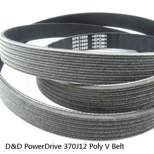 D&D PowerDrive 370J12 Poly V Belt #1 small image