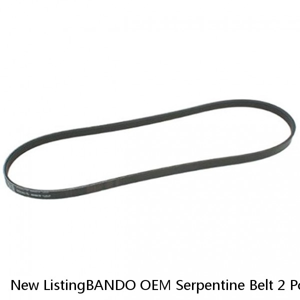 New ListingBANDO OEM Serpentine Belt 2 Pcs Fit CADILLAC,CHEVROLET, GMC V8 6.0L Alt 105 Amp #1 small image