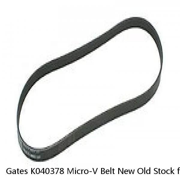 Gates K040378 Micro-V Belt New Old Stock from Shop Free Shipping #1 small image