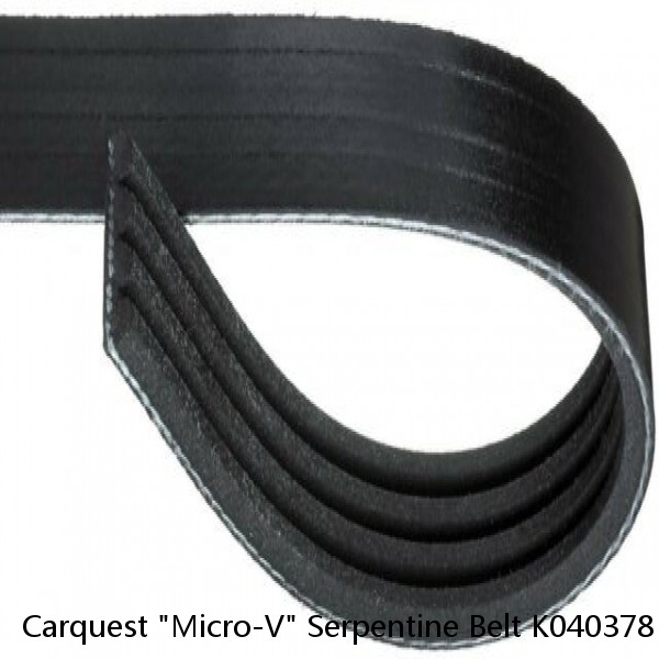 Carquest "Micro-V" Serpentine Belt K040378 NOS #1 small image