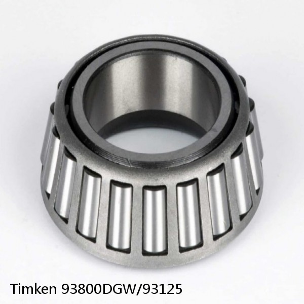 93800DGW/93125 Timken Tapered Roller Bearing #1 image