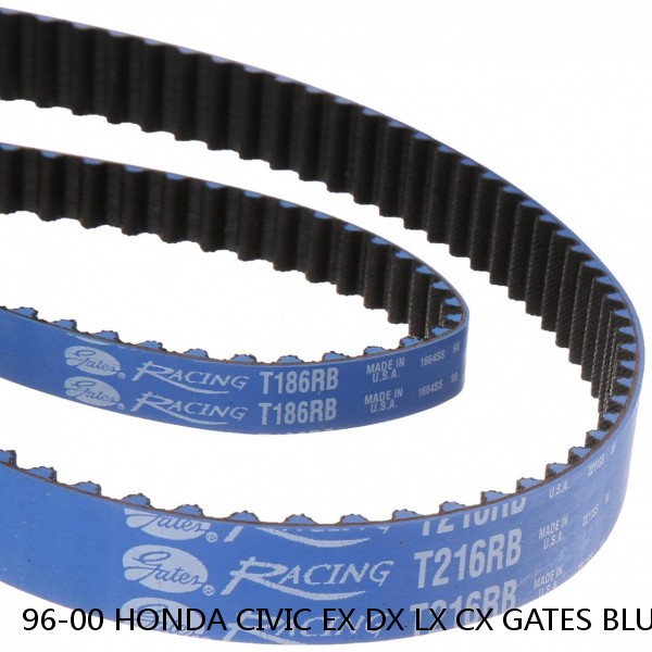 96-00 HONDA CIVIC EX DX LX CX GATES BLUE RACING TIMING BELT WATER PUMP TENSIONER #1 image
