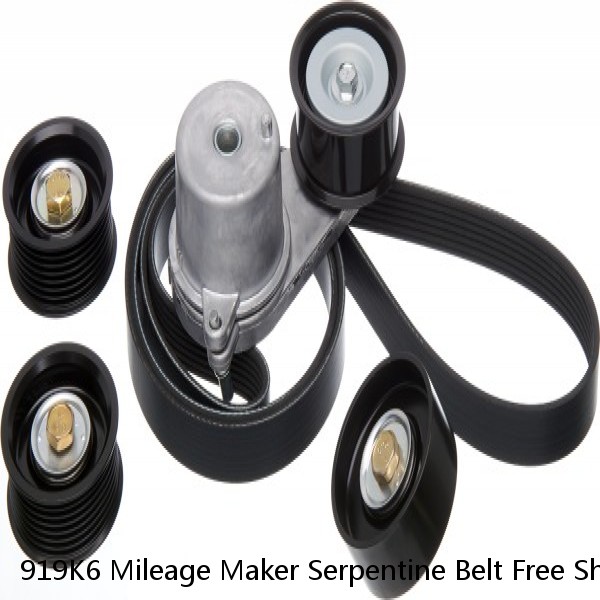 919K6 Mileage Maker Serpentine Belt Free Shipping Free Returns 6PK2335 #1 image